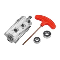 Magideal - Accesorios De Cabezal De Corte En Espiral Cepilladora, Herramienta De Carpintería De Aleación De Aluminio Portátil De Alto Rendimiento, Cabezal De Cor