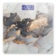 thumbnail image 1 of Báscula digital OBRVNASE 26 × 26 cm gris dorado con efecto mármol, 1 of 5