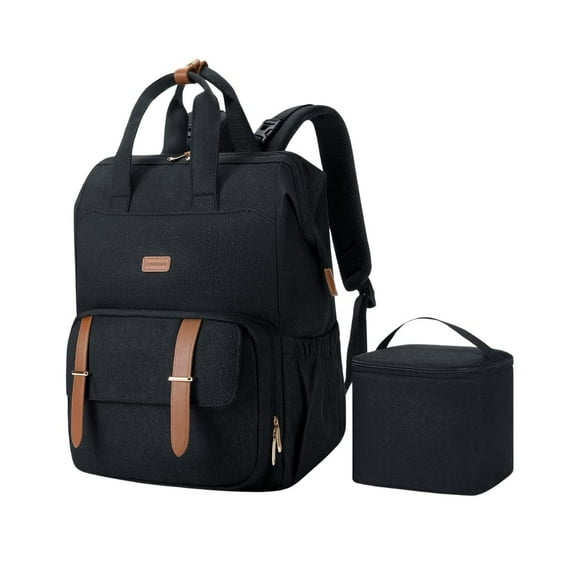 Mommore Mochila para Extractor de Leche para notebook de 15,6" - Negro