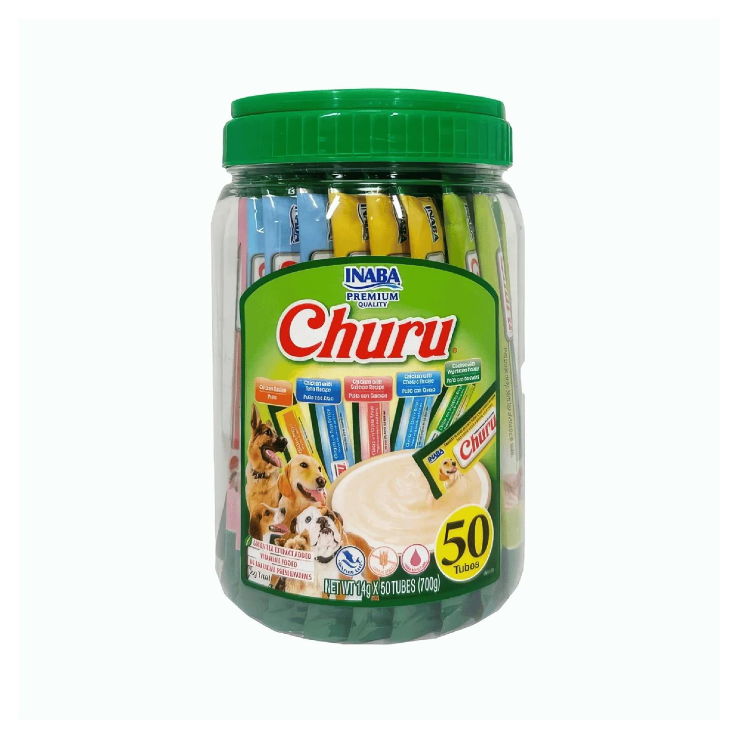 Churu Dog Variety Chicken 14g x50 Tubos Snack Cremoso Perro