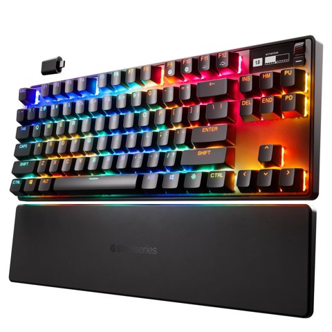 Teclado Mecánico Inalámbrico Steelseries Apex Pro Tkl Rgb Usb-C