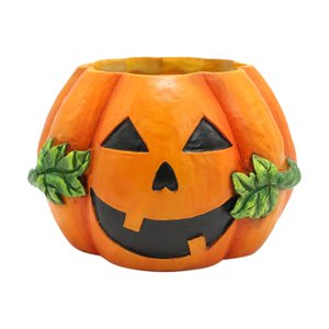 Ioensy - Maceta De Calabaza, Contenedor De Maceta De Escritorio Para Balcón, Patio Interior Y Exterior