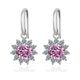 thumbnail image 2 of Aretes de Moissanita 2cttw Color D Claridad VVS1 Aretes Colgantes de Diamante para Mujer Aretes de Boda de Plata Esterlina 925 para Novias Dama de Honor con Certificado, 2 of 9