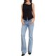 thumbnail image 2 of INSPIRE CHIC Top de Verano Ligero sin Mangas Asimétrico para Mujer con Botones Negro XL, 2 of 6