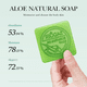 thumbnail image 3 of Jabon de Aloe Vera y Aceites Esenciales Sadoer Hidratante y Control Grasa Facial Corporal 100g, 3 of 7