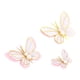 thumbnail image 2 of 3 Piezas De Adornos Para Tartas Con Forma De Mariposa, Para Bodas, Pequeños Cupcakes De Feliz Cumpleaños, Color Rosa, 2 of 4
