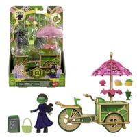 Carrito De Postres Mattel Wicked Emerald City Con Muñeca Elphaba