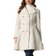 thumbnail image 4 of INSPIRE CHIC Abrigo Largo de Invierno para Mujer con Cuello con Solapa y Doble Botonadura 2XL Crema Blanco, 4 of 6