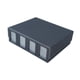 thumbnail image 1 of Caja De Baraja De Cartas Coleccionables, Regalo Para Coleccionistas, Caja De Almacenamiento De Baraja De Cartas TCG Premium, Color Negro Y Gris, 1 of 5