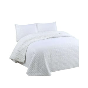 Genérico - Cubrecama Quilt Sherpa King 250X270 8