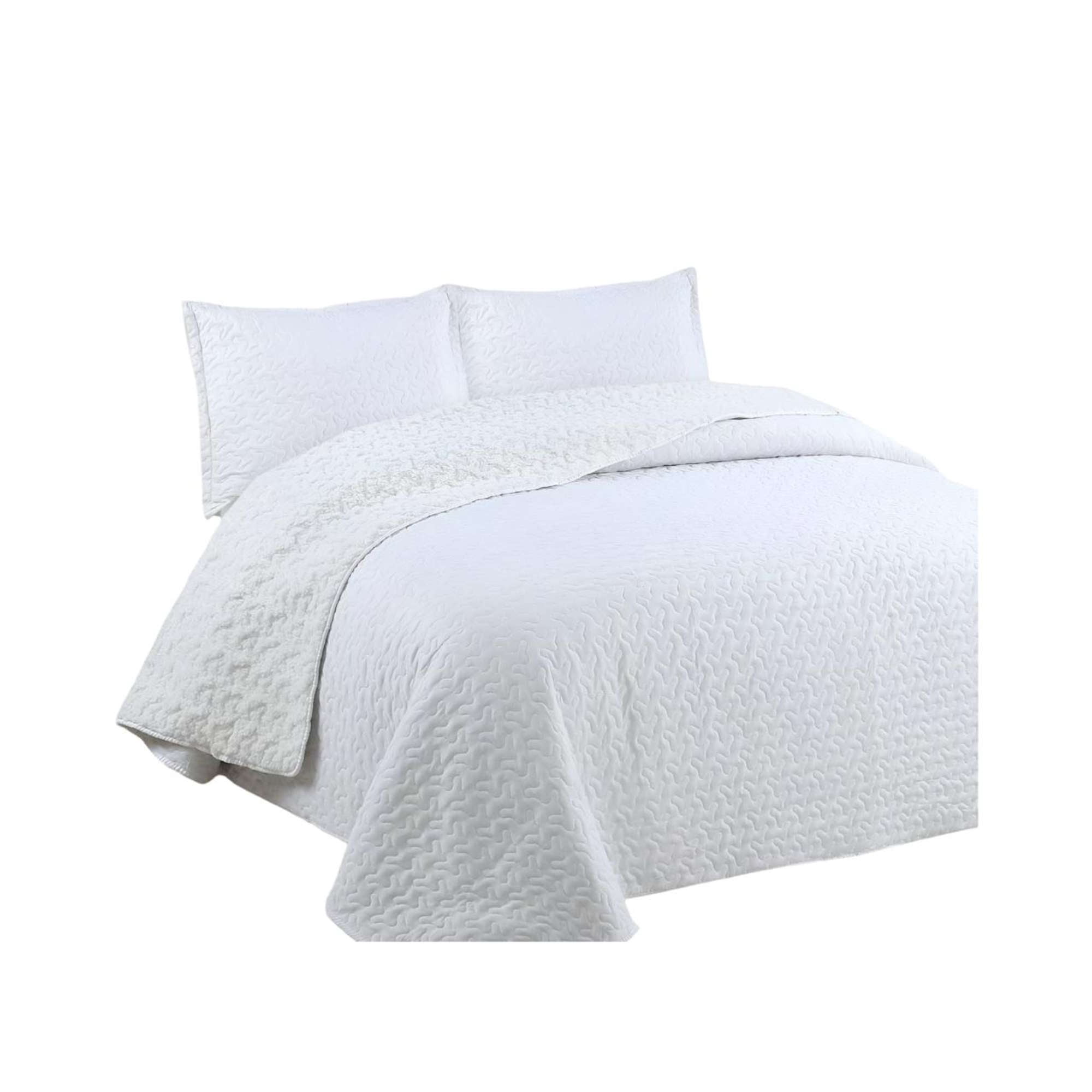 Genérico - Quilt Sherpa Cobertor King 250x270 8