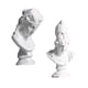 thumbnail image 2 of 2x Mitología Griega Estatua Estatua De Figura Retro Arte Resina Escultura Nórdica Decoración, 2 of 5