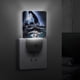 thumbnail image 4 of Giallo: Terror Suspenso Luz nocturna LED con sensor de anochecer a amanecer para dormitorio, baño, pasillo, escaleras - Lámpara LED nocturna de enchufe, 0.5W - 1 pieza, 4 of 6