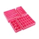 thumbnail image 3 of 4 Unids/set Organizadores De Cajones Cajas De Almacenamiento De Armario Para Lencería Cinturones De Ropa Rosa, 3 of 3