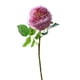 thumbnail image 2 of Flor De Rosa Artificial Para Su Novia, Mujer, Esposa, Mamá, Cumpleaños, Día De La Madre, Color Morado Claro, 2 of 5