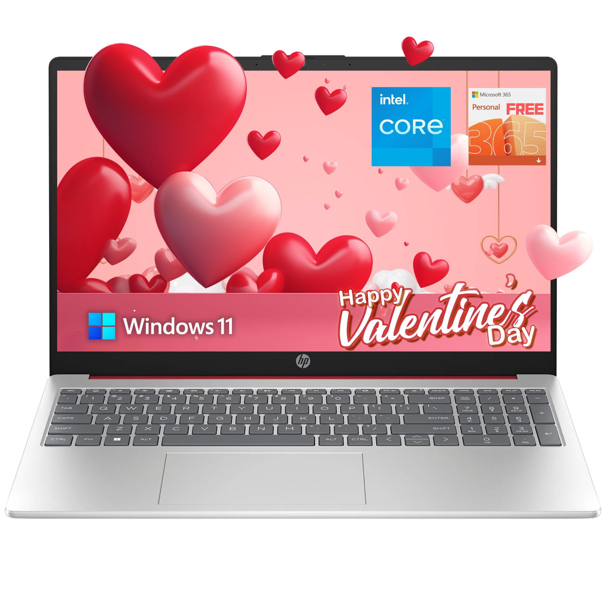 El Portátil Hp Más Nuevo De 15,6 Pulgadas, Hd, Antirreflectante, Intel De Cuatro Núcleos Y 16 Gb De Ram