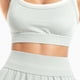 thumbnail image 4 of Conjunto Deportivo Flada Short + Peto Deportivo Spandex Elástico Tallas S-M-L Verde, 4 of 8