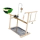 thumbnail image 4 of Perchas De Madera Para Loros Para Patio De Juegos, Soporte Multiusos Sólido Para Percha Para Pájaros, 4 of 5