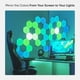 thumbnail image 5 of Luces de pared inteligentes RGBW de 16 millones de colores, LED regulables, con forma de nanoleaf, 5 of 9