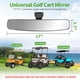 thumbnail image 4 of Espejo retrovisor para carrito de golf, 10L, universal, 16,5 cm, gran angular, 4 of 7