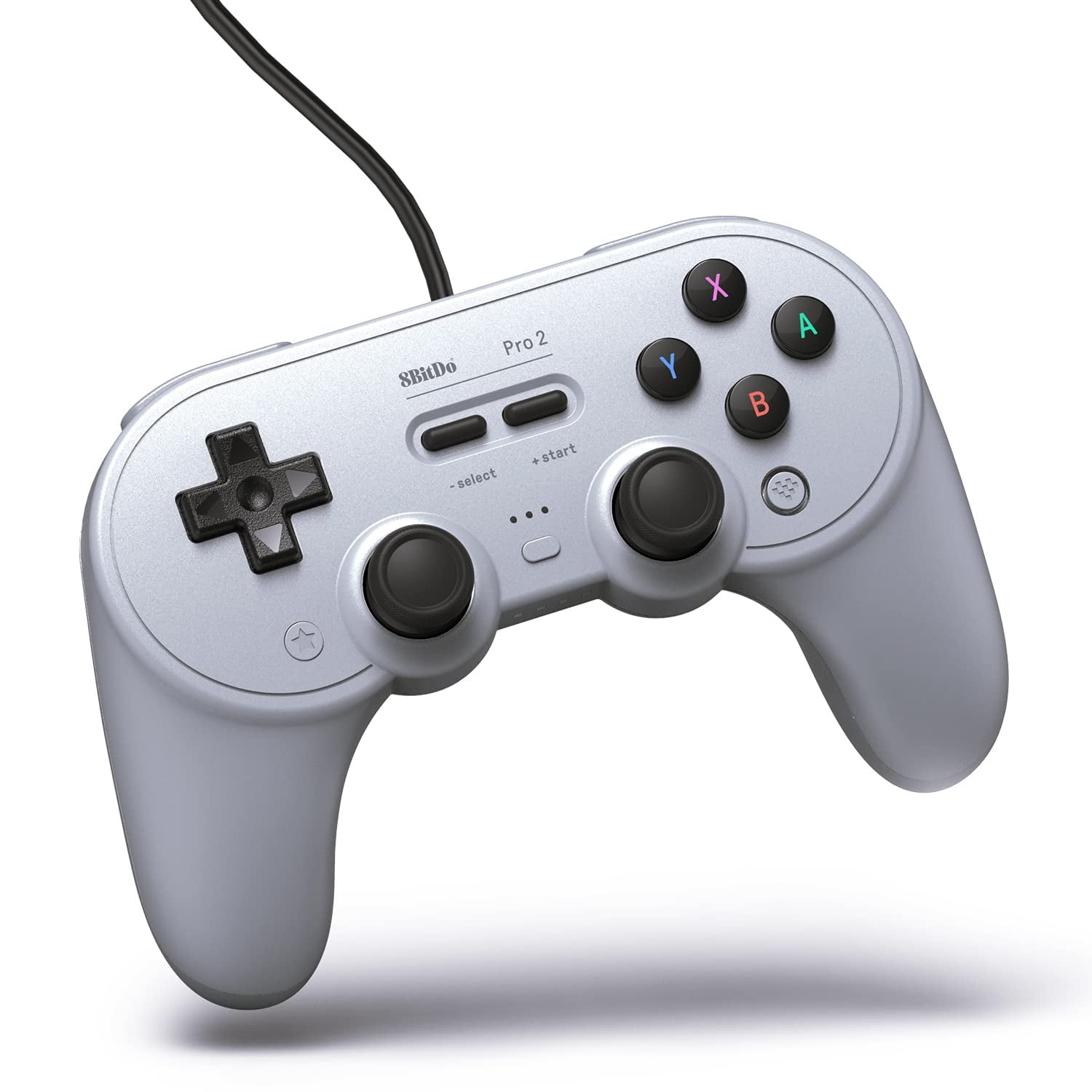 Controlador Con Cable 8bitdo Pro 2 Para Switch/windows/steam Deck