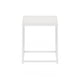 thumbnail image 5 of Mesa auxiliar Furinno CAMNUS con estructura de metal blanco liso, 45 x 45 x 45 cm, 5 of 6