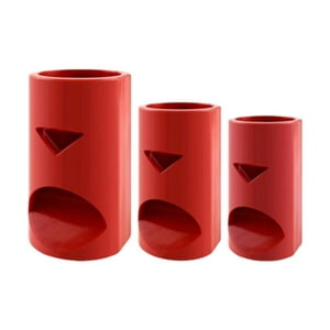 Genérico - Juego De Salida De Agua De Flujo Lento Para Acuario, Soplador Inferior Que Reduce El Ruido Para Uso Doméstico, Color Rojo