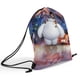 thumbnail image 5 of Baymax (Grandes Héroes) Mochila de Cuerdas para Deportes y Gimnasio, Bolsa de Cuerdas Resistente al Agua, Bolsa Cinch, 30×40cm, 5 of 6
