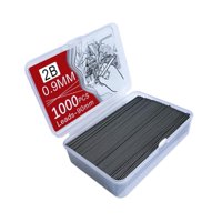 Bothyi - Recambios De Minas Reemplazables Resistentes A Roturas Para Útiles Escolares, Escritura Y Dibujo, 0,9 Mm, 1000 Unidades