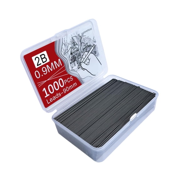 Recambios De Minas Reemplazables Resistentes A Roturas Para útiles Escolares, Escritura Y Dibujo, 0,9 Mm, 1000 Unidades