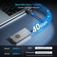 thumbnail image 3 of Carcasa SSD ACASIS TBU 401 Pro 40 Gbps M.2 NVMe con ventilador de refrigeración, 3 of 8