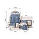 thumbnail image 2 of Set 8 Mochila Bolsas Escolar Estudiante Set Lona Tote Kawaii, 2 of 2