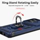 thumbnail image 4 of Funda Resistente Anillo Soporte Motorola Moto G Stylus 5G 2023 Privacidad Cámara Montaje Magnético Azul, 4 of 6