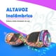 thumbnail image 2 of Hoverboard skate eléctrico con altavoz inalámbrico y luces LED adecuado para niños, niñas y niños para uso en interiores y exteriores, 2 of 3