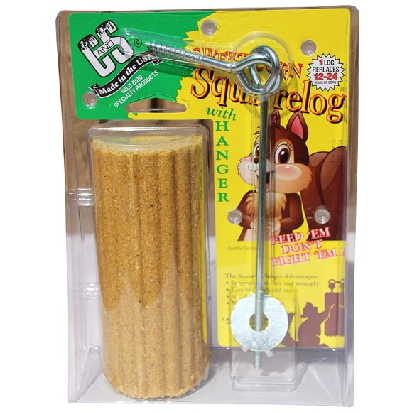 Kit Inicial de Alimentador para Ardillas C&S Sweet Corn con Colgador