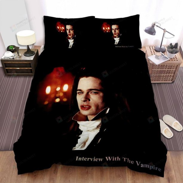Interview With The Vampire Chronicles Wallpaper Quilt Duvet Cover Set Soft3-Piece Bedding Set