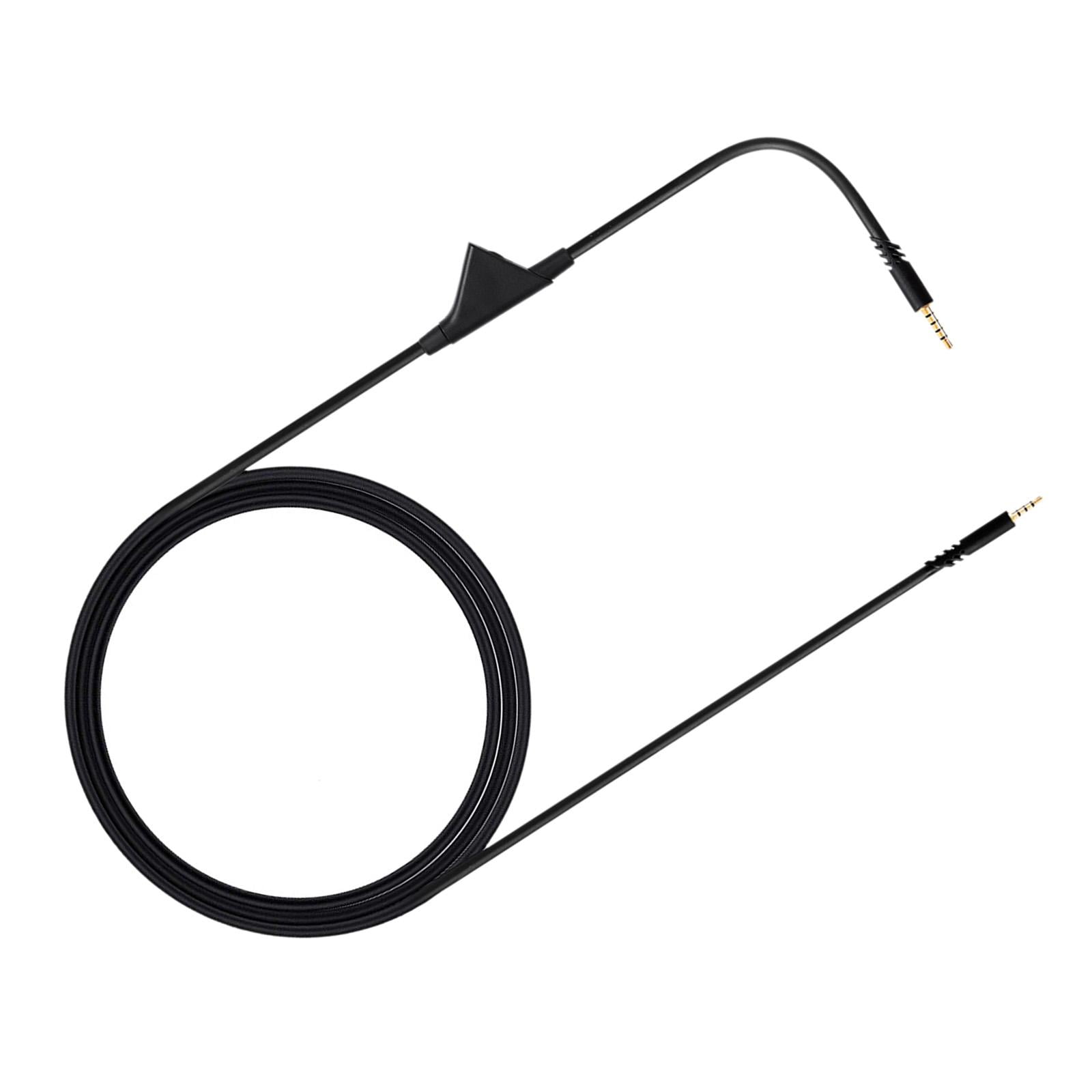 Magideal - Cable De Audio De Repuesto, Cable De Extensión Cable Auxiliar De Control De Volumen De 3,5 Mm Para Astro A10 A40 A30 Auriculares Para Juegos Plug And