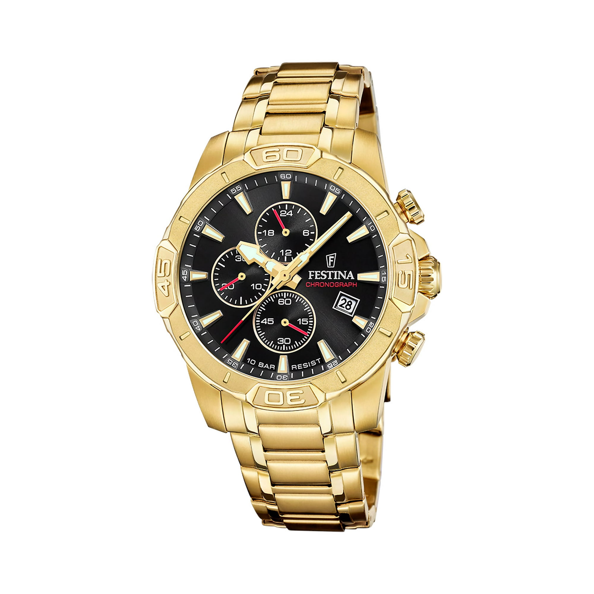 Reloj F20705/4 Festina Negro Hombre Timeless Chronograph
