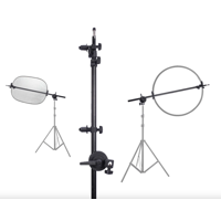 Genérico - Brazo Para Pantalla Reflectora 60 A 170Cm + Atril