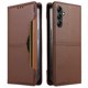 thumbnail image 1 of Funda Billetera para [samsung galaxy A14 4G/5G] Tarjetero Magnético Soporte Marrón, 1 of 6