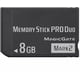 thumbnail image 1 of Memory Stick PRO Duo de 8 GB para tarjetas de memoria PSP GYWY MS, 1 of 5