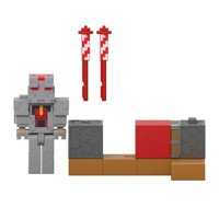 Minecraft Figura 8Cm- Fuegos Artificiales Del Protector