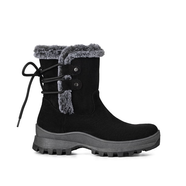 Botin Mujer Casual Con Felpa Plataforma Vintage Weide CZY611