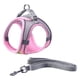 thumbnail image 2 of Arnés para perros, chaleco reflectante ajustable sin estrangulamiento para mascotas con accesorios de correa, entrenamiento de control suave para , Rosa XXS, 2 of 5