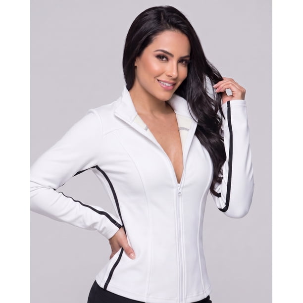 Chaqueta Slim Fit Chiporro Líneas Negras Diseño Anatómico - JYT047