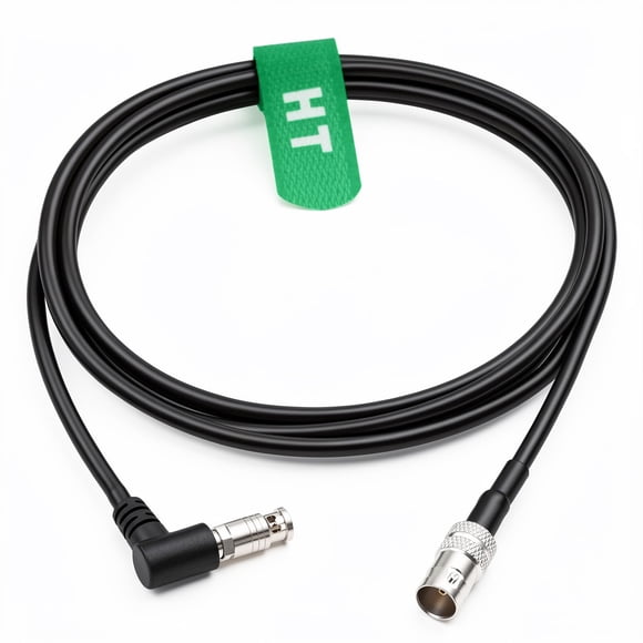 Cable SDI HangTon 30 cm Micro BNC a BNC 6G 4K