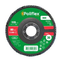 Disco Poliflex Zr -60 4 1/2"" Ang F29 Inox