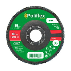 Disco Poliflex Zr -60 4 1/2"" Ang F29 Inox