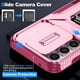 thumbnail image 5 of Funda Armada para Samsung Galaxy S23 FE con Tapa Deslizante y Soporte Magnético Giratorio Rosa, 5 of 5
