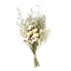 thumbnail image 1 of Ramo Flores Secas Plantas Secas Adorno Flor Decoración Boda Blanco, 1 of 5
